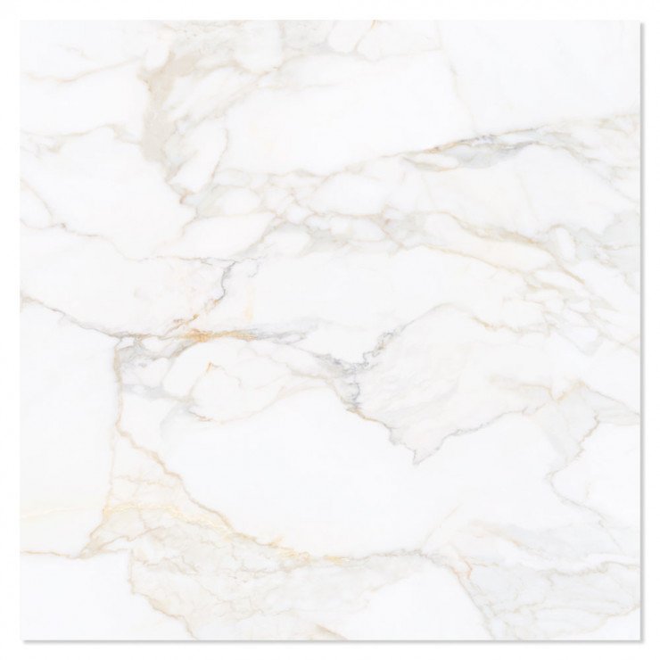 Marmor Klinker Via Appia Vit Polerad 120x120 cm-0